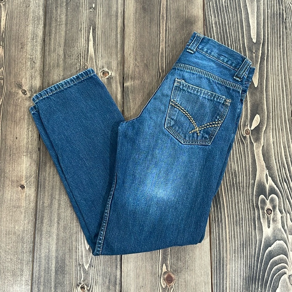 Boy’s Free Planet Distressed Jeans
